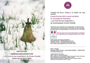 Les Fruits de mon imagination, Bercy Village 2014
