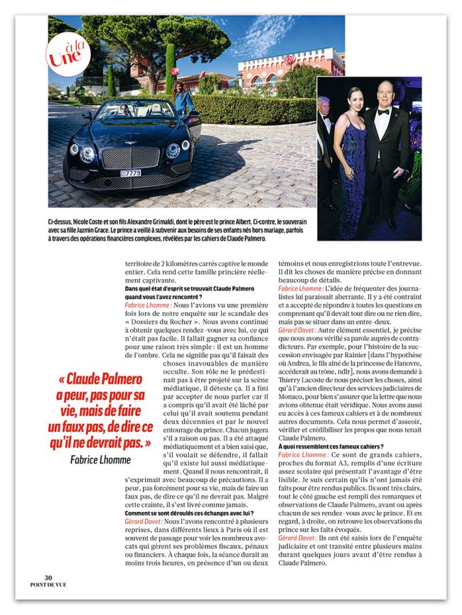 Point de Vue 31 janvier au 6 février 2024