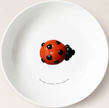 Rouge comme une tomate