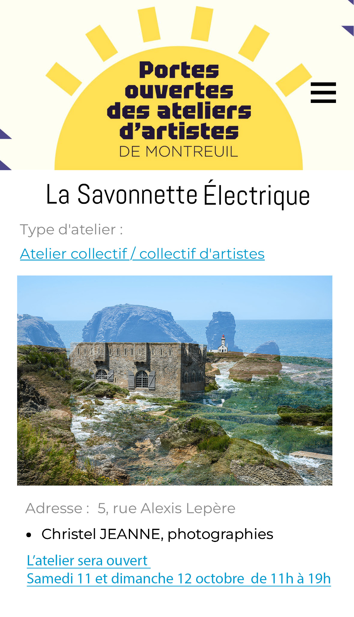 Portes ouvertes des ateliers d’artistes de Montreuil